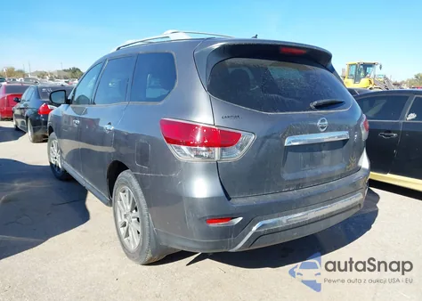2016 Nissan Pathfinder S z USA, uszkodzony, nr VIN 5N1AR2MM7GC666909